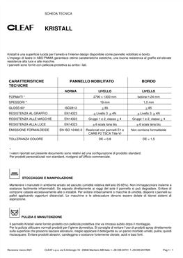 可丽芙Kristall系列