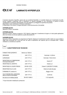 可丽芙超柔连续层压板