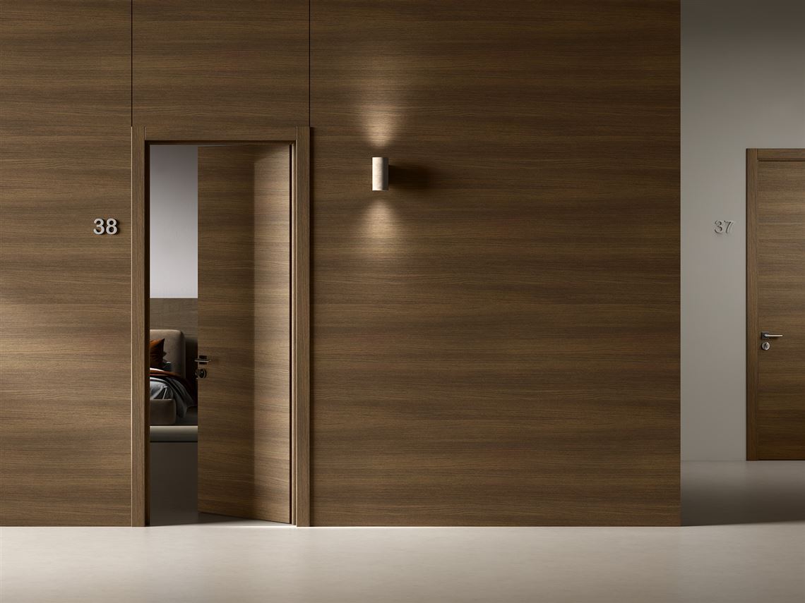 Espresso Door