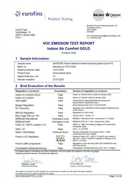 VOC排放测试报告_VOC排放测试报告_IAC GOLD_E05 – SAFEFIRE